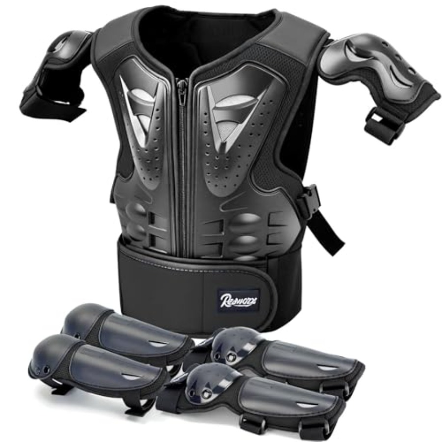 Chest Protector Armor - Teenager Motorcycle Armor Vest Suit Chest