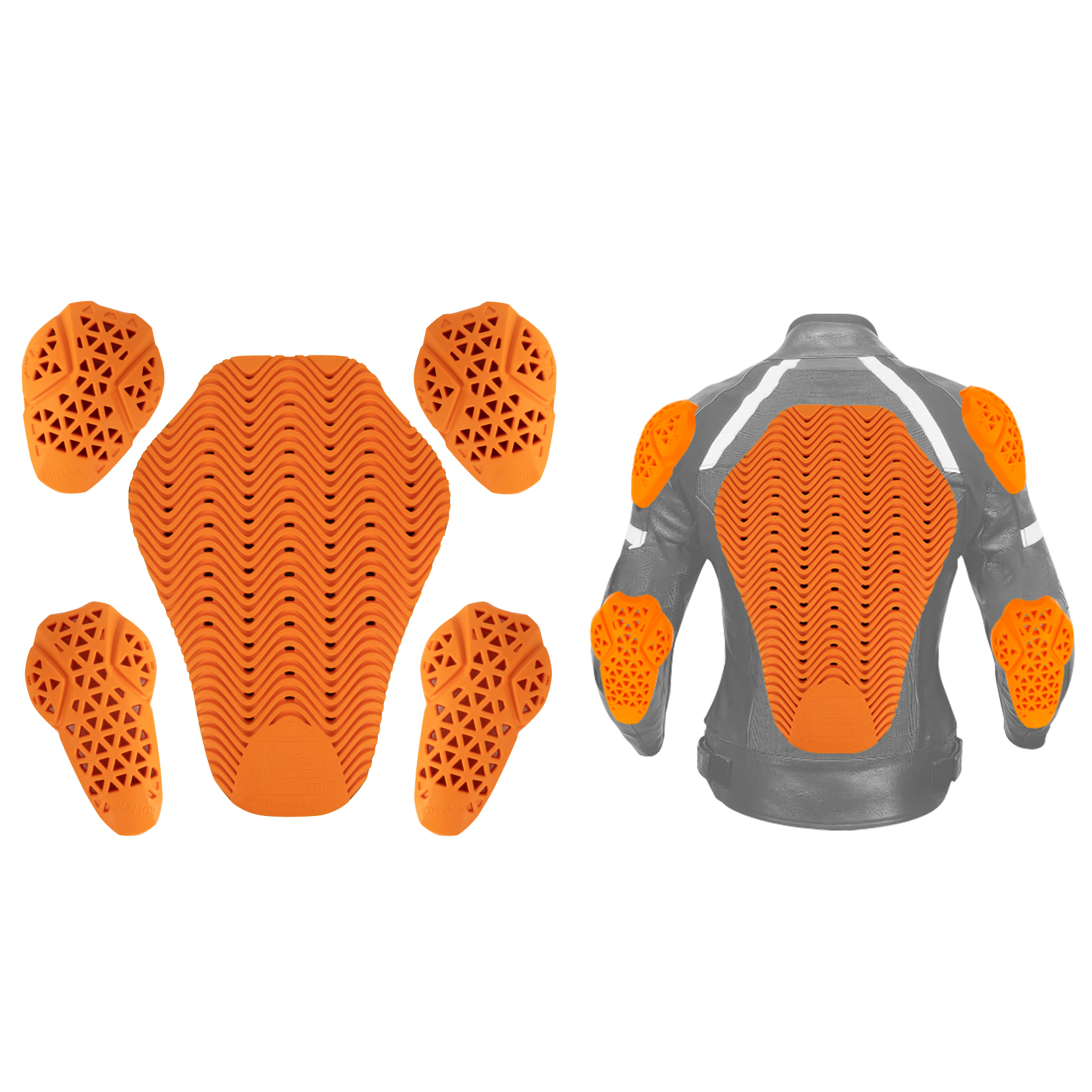 Chest Protector Armor - CE Level 2 Motorcycle Armor Jacket