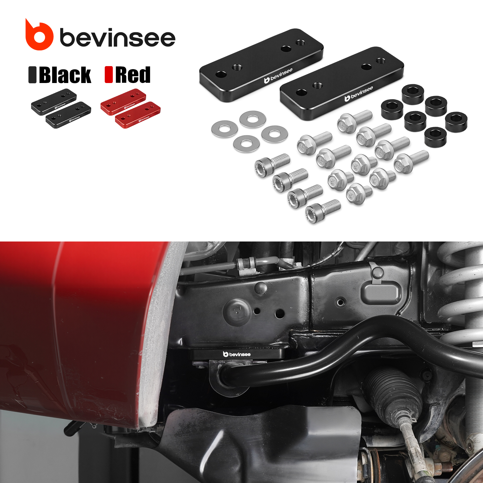 Motorcycle Gear Near Me - BEVINSEE Front Sway Bar Relocation Kit
