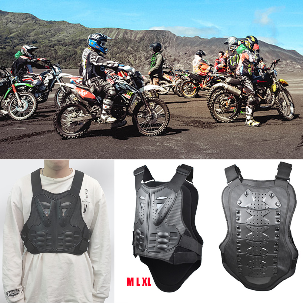 Motorcycle Gear Vest - Chest Back Protection Vest Outdoor Driving