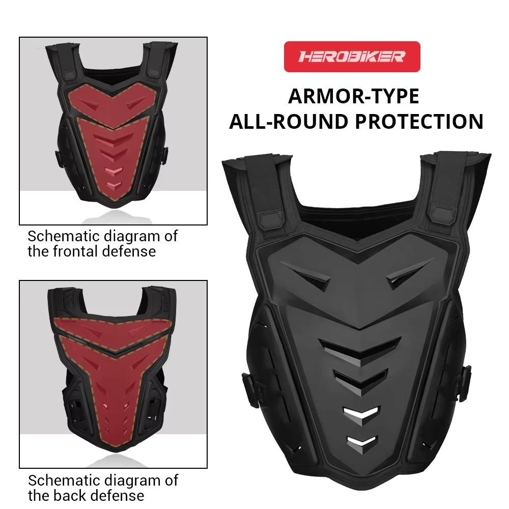 Motorcycle Armor Vest Motocros - Chest Protector Armor 评论和价格