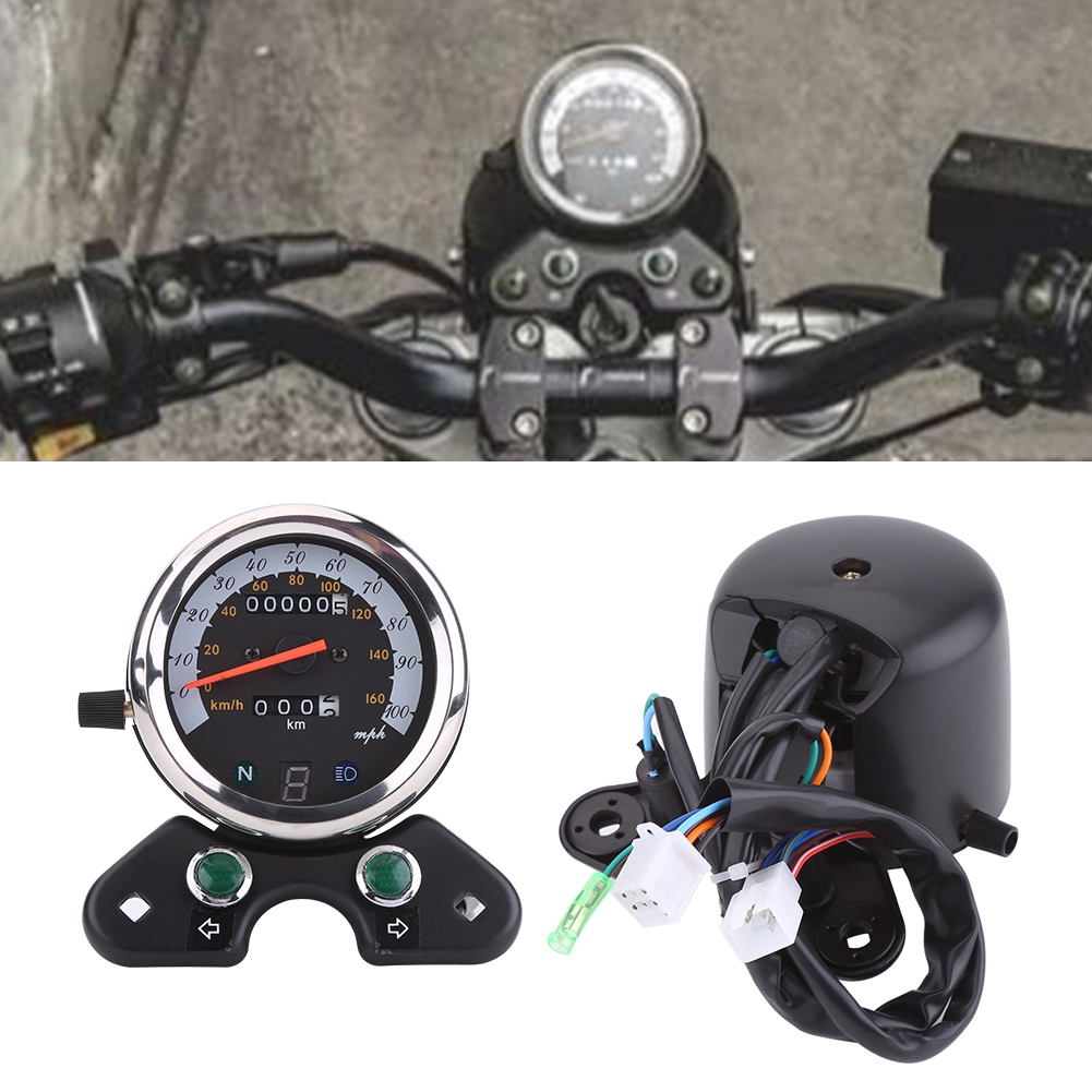 Motorcycle Speedometer Speedo  - Motorcycle Gear Display 评论和价格