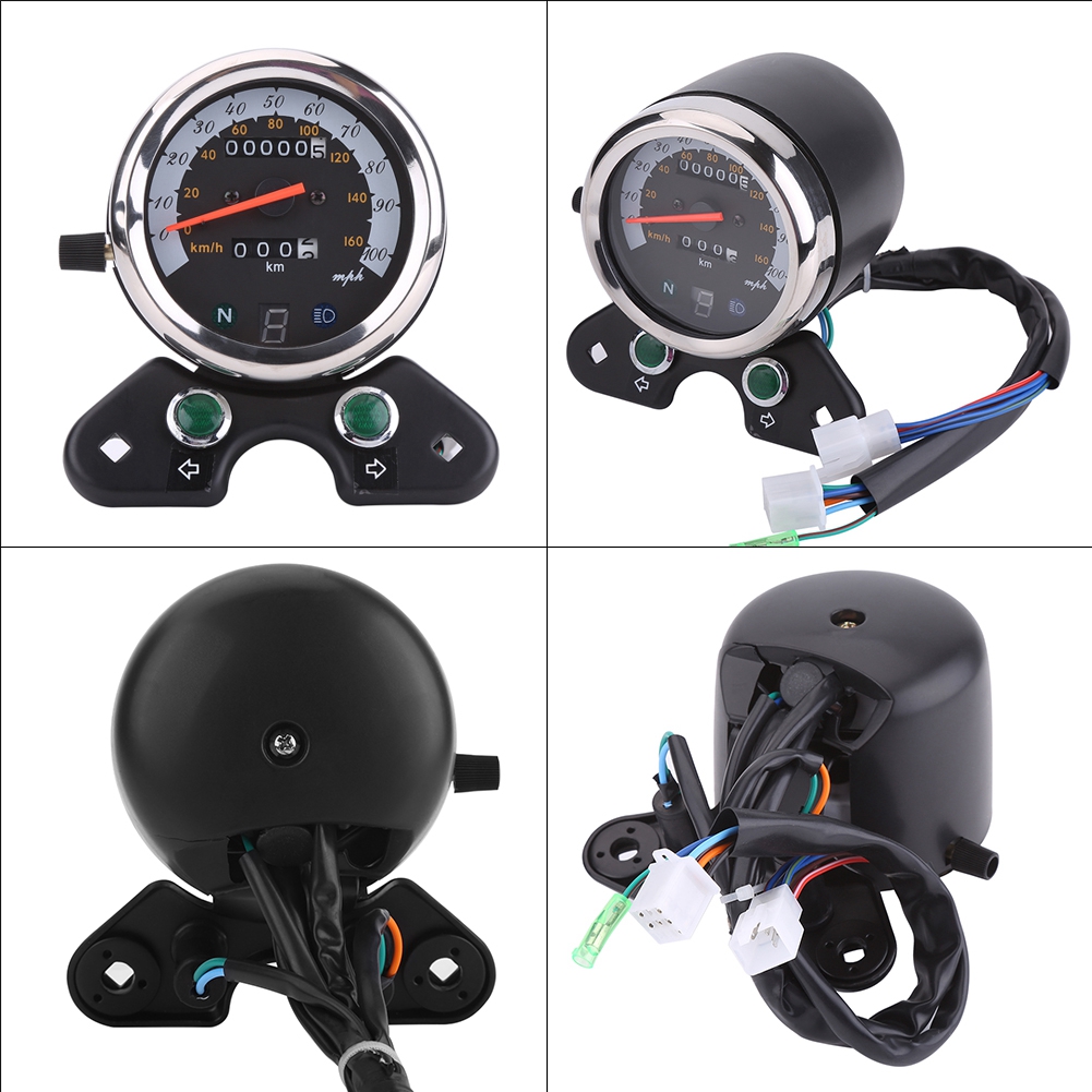 Motorcycle Speedometer Speedo  - Motorcycle Gear Display 评论和价格