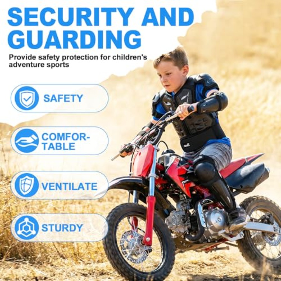 Teenager Motorcycle Armor Vest - Chest Protector Armor 评论和价格