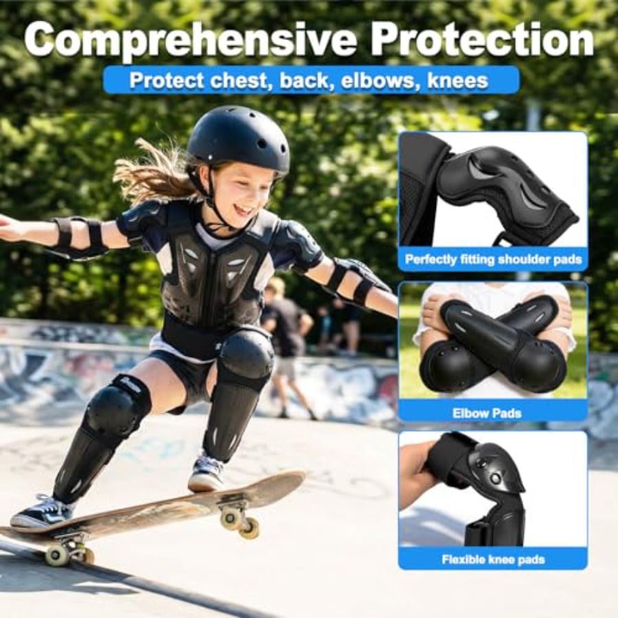 Teenager Motorcycle Armor Vest - Chest Protector Armor 评论和价格