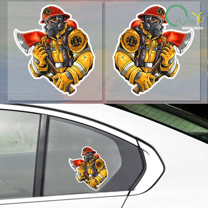 Car Sticker Firefighter Patter - Motorcycle Gear Pattern 评论和价格
