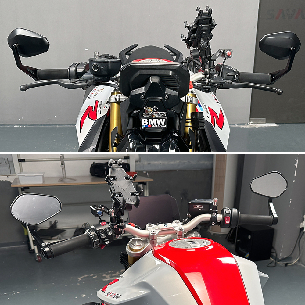 Handlebar End Mirror For BMW F - Mirror Extender Bar 评论和价格