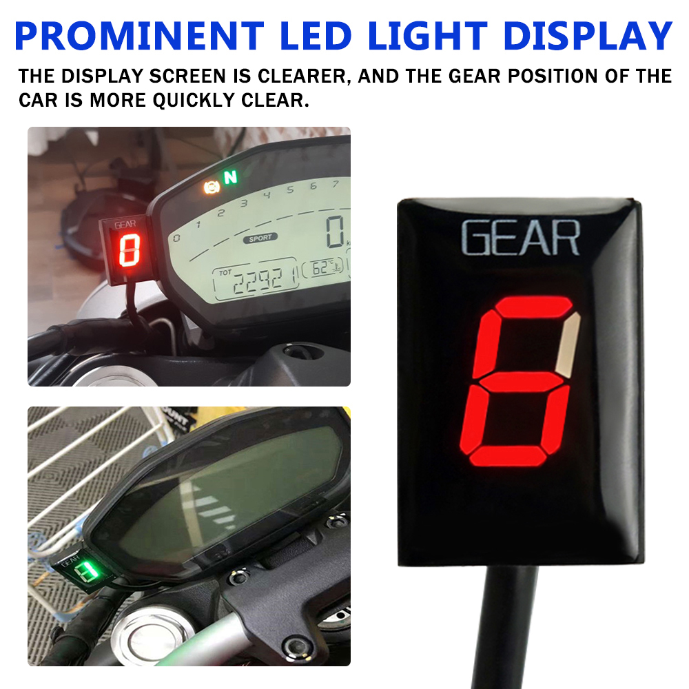 EFI Motorcycle 1-6 Level Speed - Motorcycle Gear Display 评论和价格