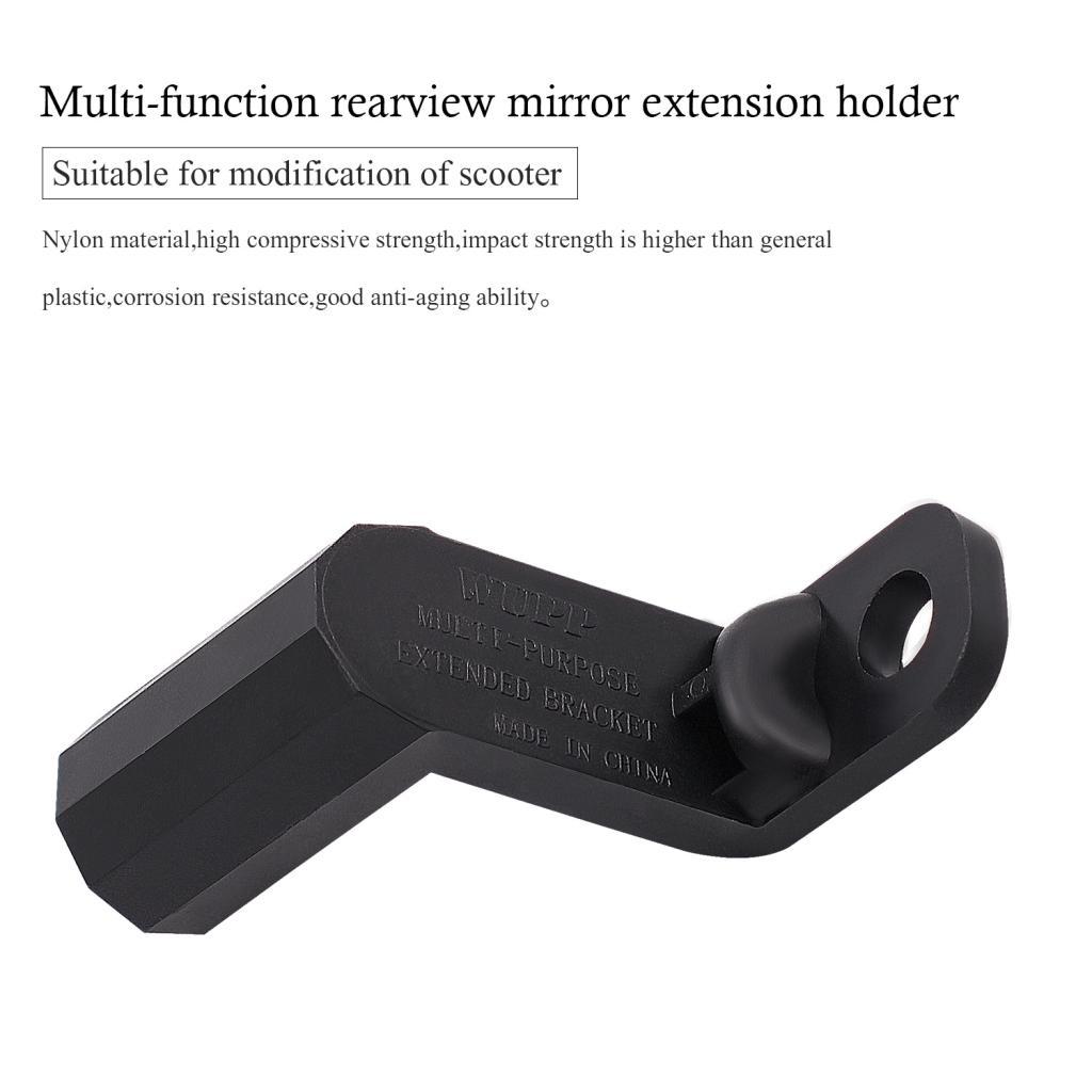 Motorcycle Rearview Mirror Ext - Mirror Extender Bar 评论和价格