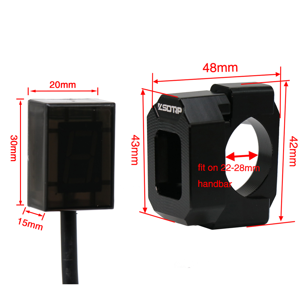 ZSDTRP 6 Speed Universal Motor - Motorcycle Gear Display 评论和价格