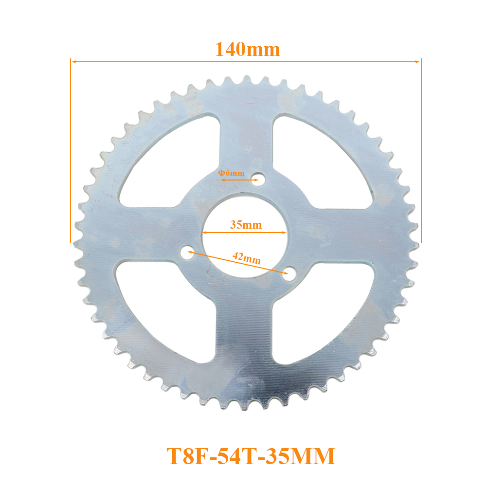 Motorcycle T8F 54T 35mm Rear C - Motorcycle Gear Tidy 评论和价格