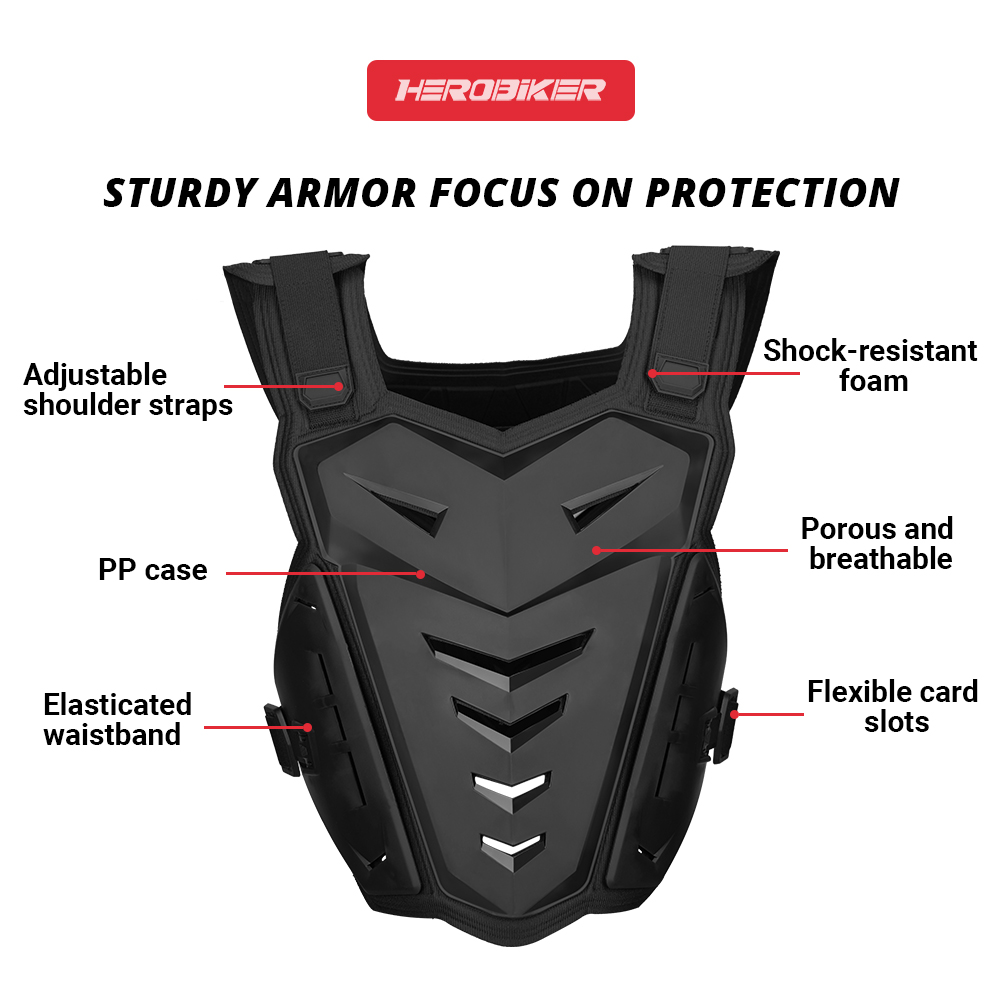 Motorcycle Body Armor Anti-Fal - Chest Protector Armor 评论和价格