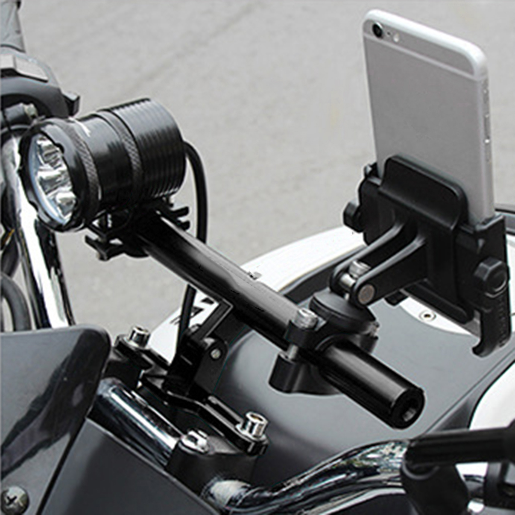 Motorcycle CNC Aluminum Extend - Mirror Extender Bar 评论和价格