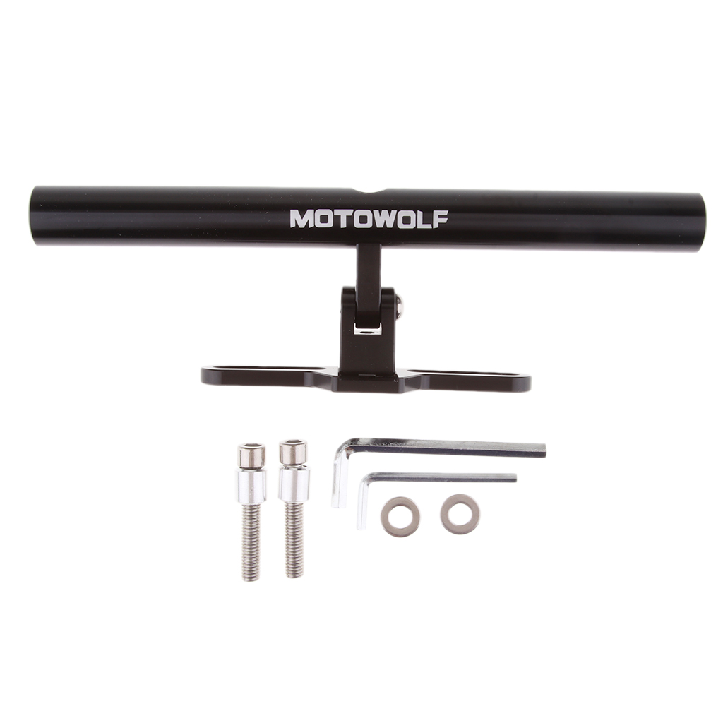 Motorcycle CNC Aluminum Extend - Mirror Extender Bar 评论和价格