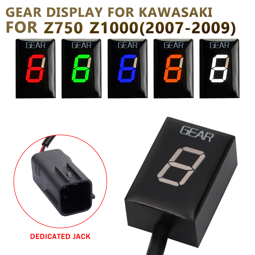 For Kawasaki Z750 Z1000 Z-750  - Motorcycle Gear Display 评论和价格