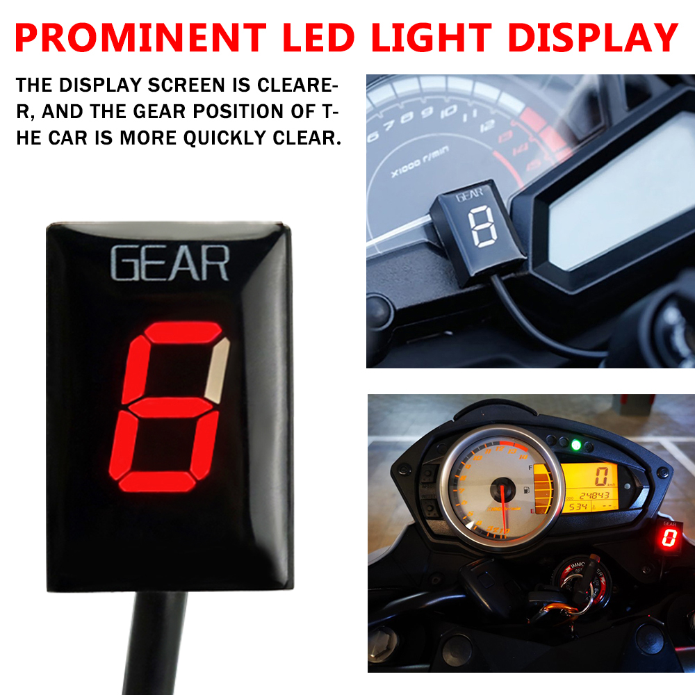 For Kawasaki Z750 Z1000 Z-750  - Motorcycle Gear Display 评论和价格