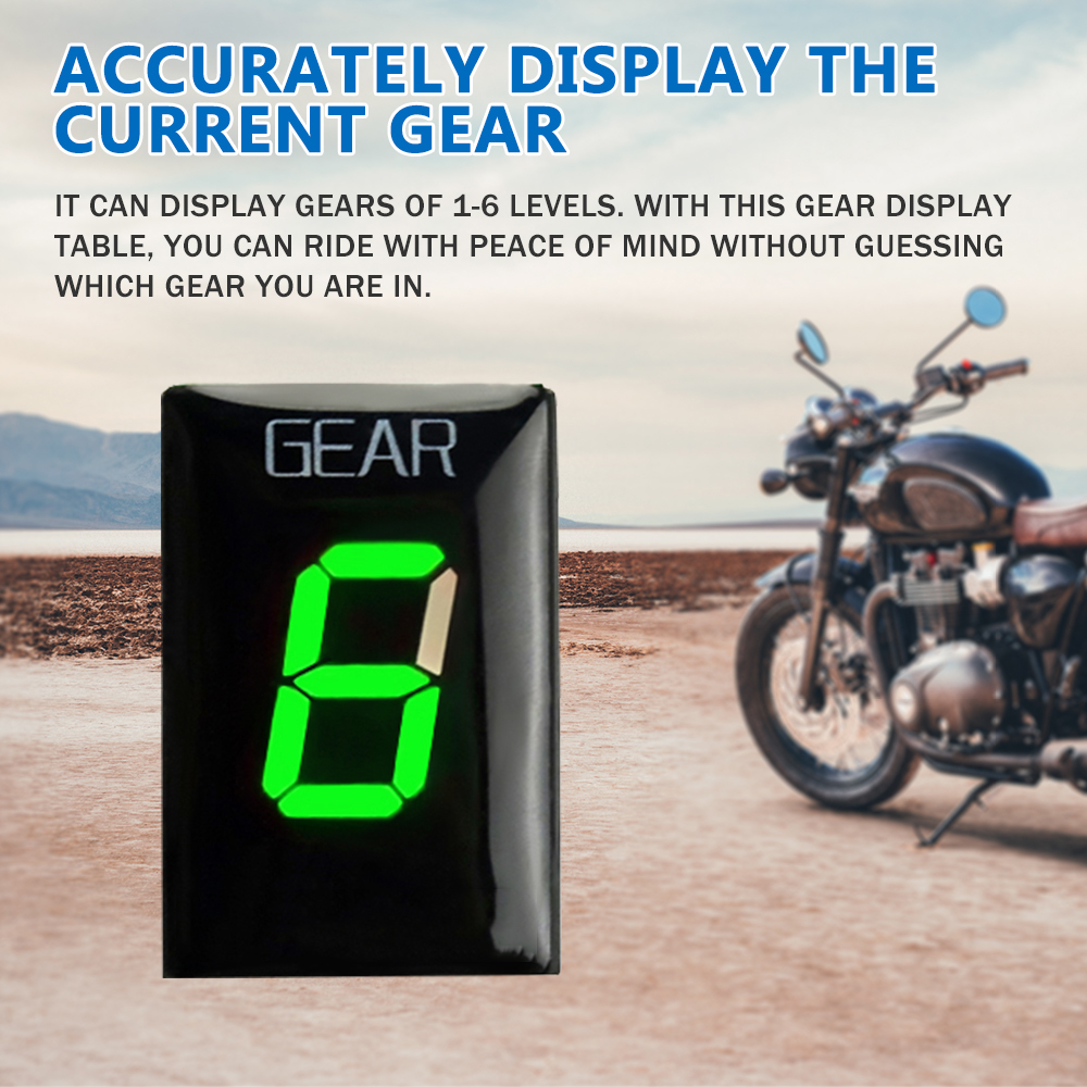 For Kawasaki ER6N ER-6F Z1000S - Motorcycle Gear Display 评论和价格