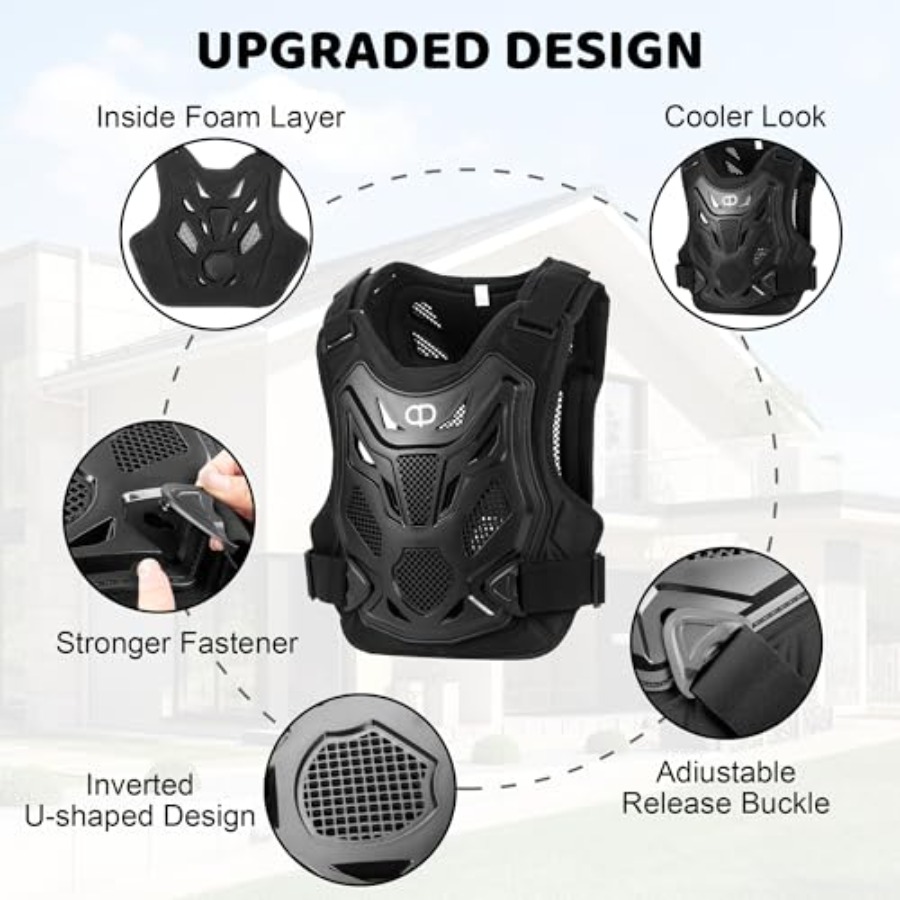 Dirt Bike Gear - Youth Motorcy - Chest Protector Armor 评论和价格