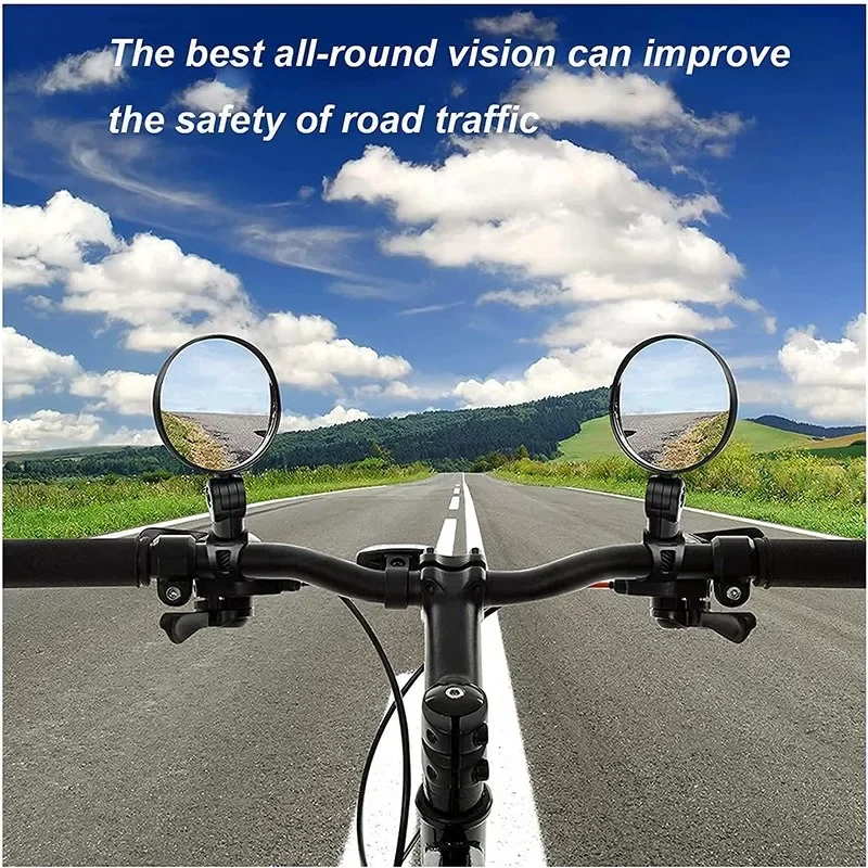 2-8pcs Bike Mirror, Bar End Bi - Mirror Extender Bar 评论和价格