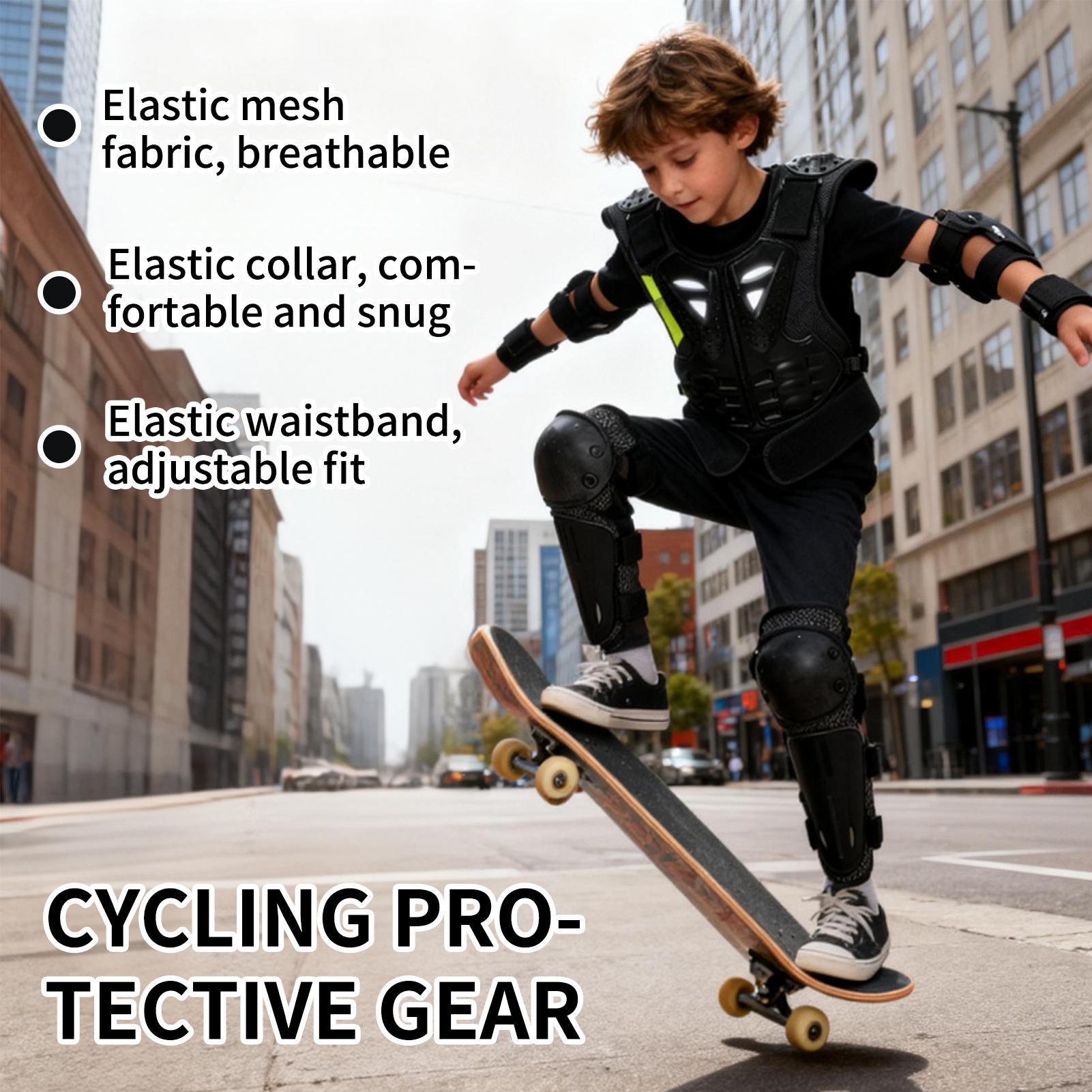 Kid's Motorcycle Riding Gear V - Chest Protector Armor 评论和价格
