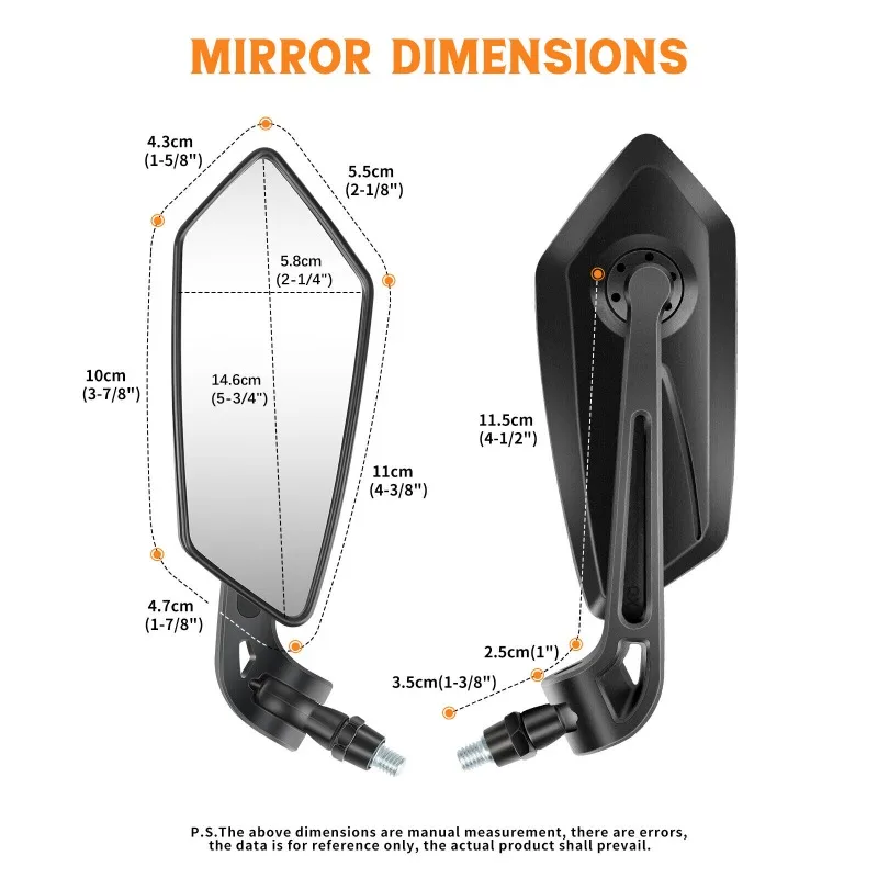 Motorcycle Adjustable Handleba - Mirror Extender Bar 评论和价格