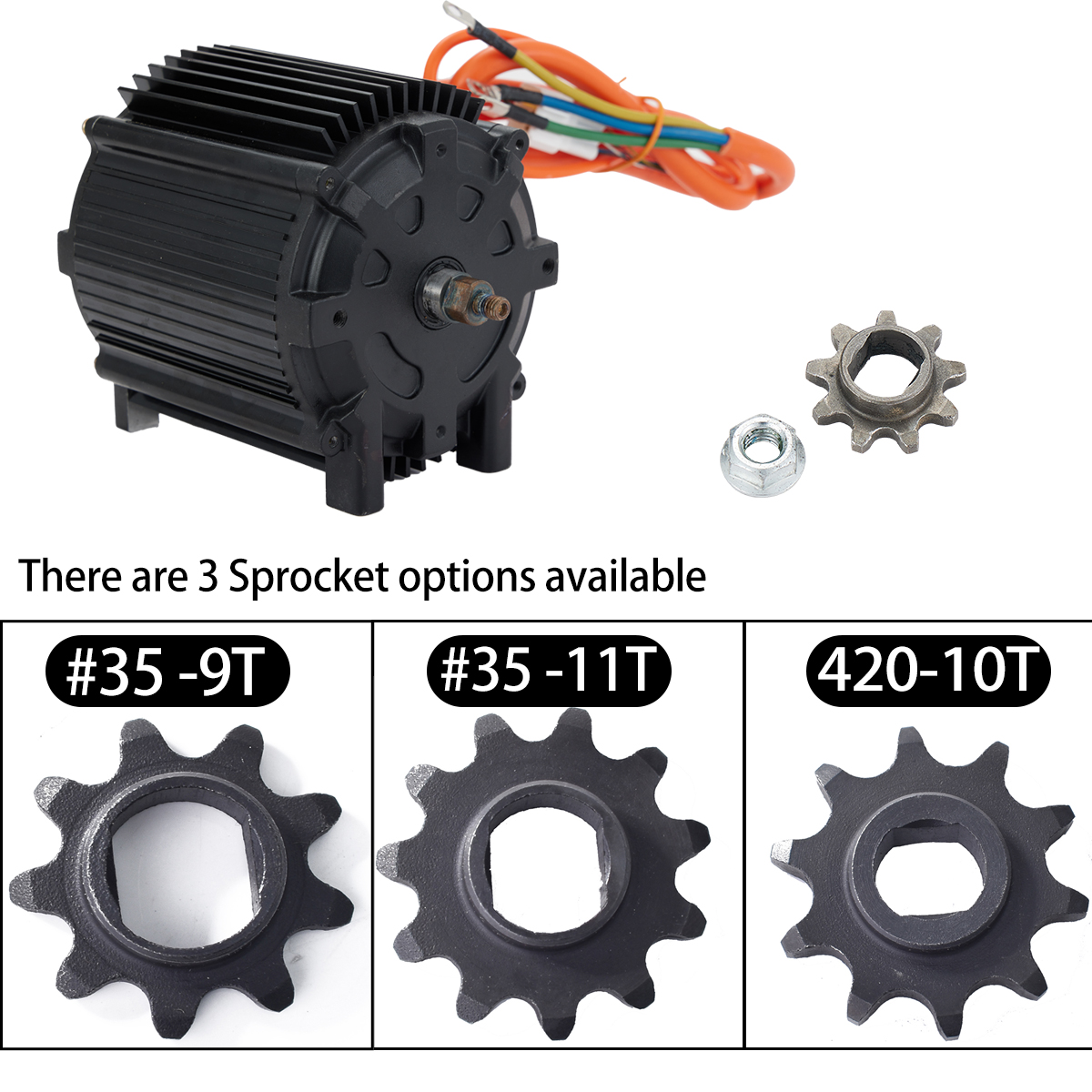 Kunray KR5V V2 72V 5000W Elect - Motorcycle Gear Hub 评论和价格