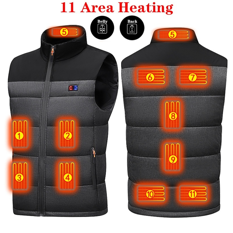 Heated Vest Unisex Charging He - Motorcycle Gear Vest 评论和价格