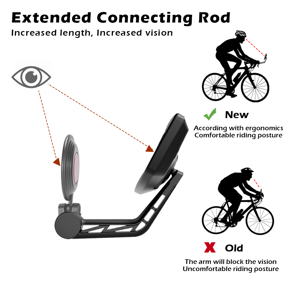 EasyDo Bicycle Mirror Bicycle  - Mirror Extender Bar 评论和价格