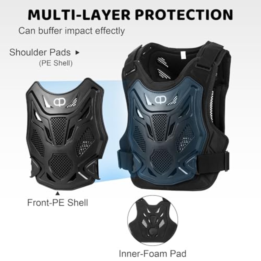 Dirt Bike Gear - Youth Motorcy - Chest Protector Armor 评论和价格