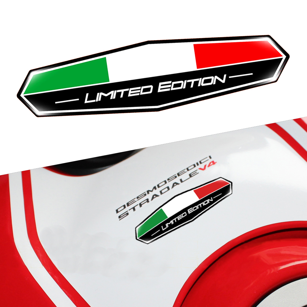 Italy Flag 3D Epoxy Sticker Mo - Motorcycle Gear Hub 评论和价格