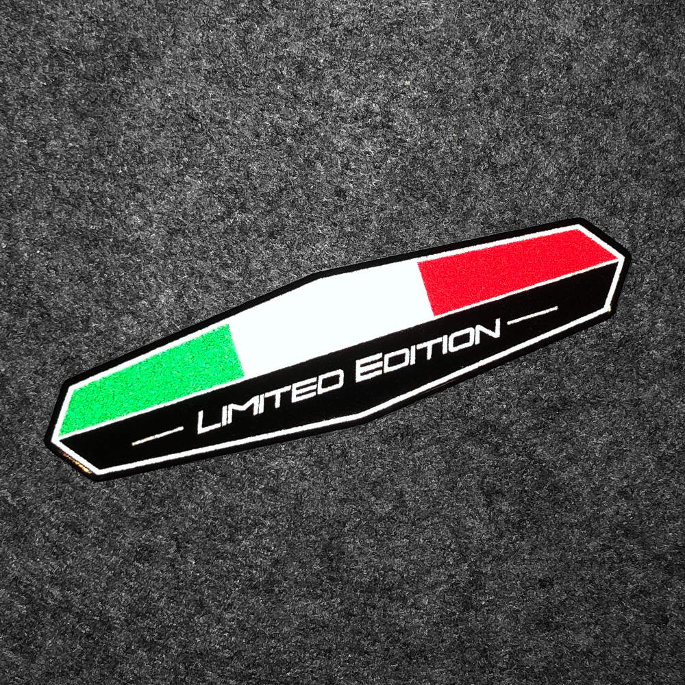 Italy Flag 3D Epoxy Sticker Mo - Motorcycle Gear Hub 评论和价格